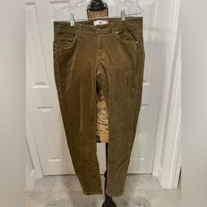 CAbi Brown Corduroy Skinny Jeans